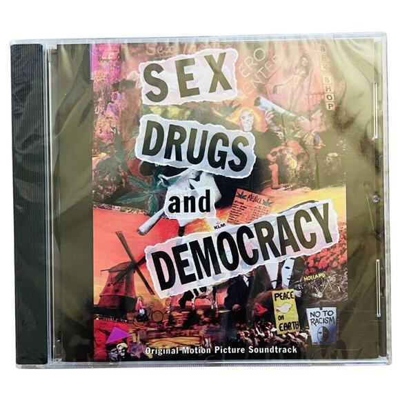 Sex Drugs and Democracy Motion Picture Soundtrack NEW SEALED CD 1994 Karabekians - Picture 1 of 2
